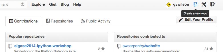 Criando um novo repositório no GitHub (Passo 1)
